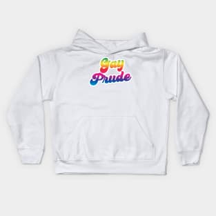 Gay Typo Kids Hoodie